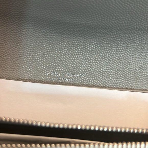 Saint Laurent YSL Triquilt Envelope Flap Leather Wallet - Picture 6 of 11